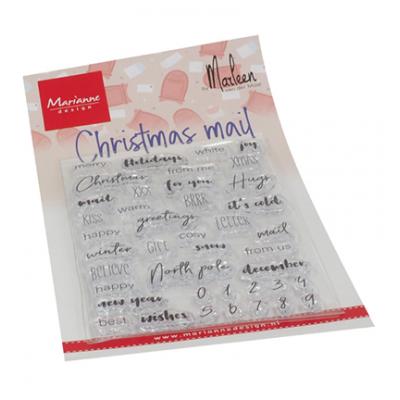 Marianne Design Clear Stamps - Christmas Mail